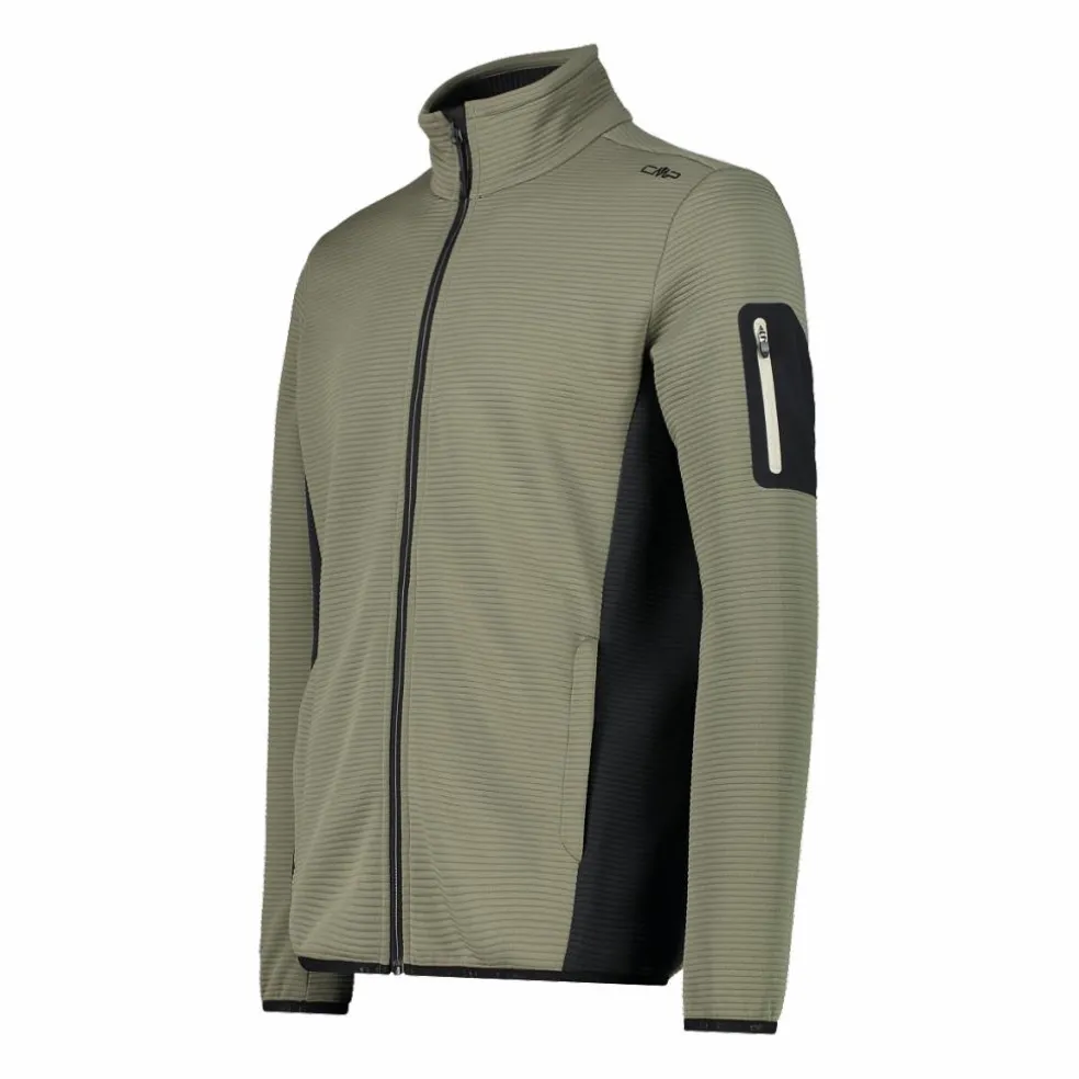 Herren Unlimitech Fleece mit durchgehendem Reißverschluss