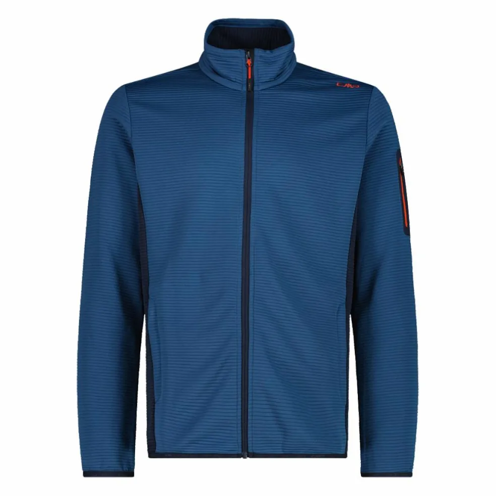 Herren Unlimitech Fleece mit durchgehendem Reißverschluss