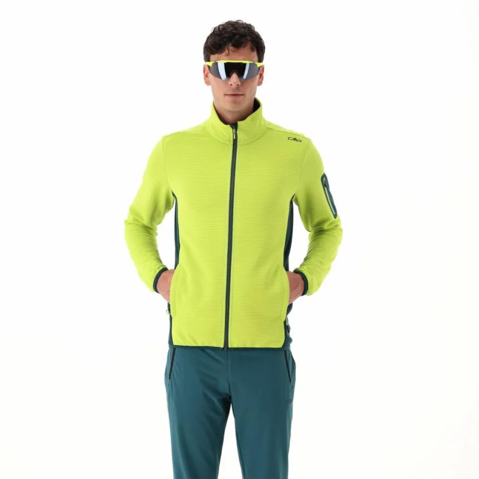 Herren Unlimitech Fleece mit durchgehendem Reißverschluss