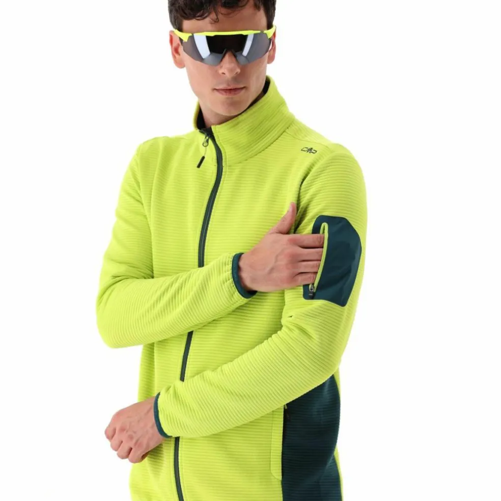 Herren Unlimitech Fleece mit durchgehendem Reißverschluss