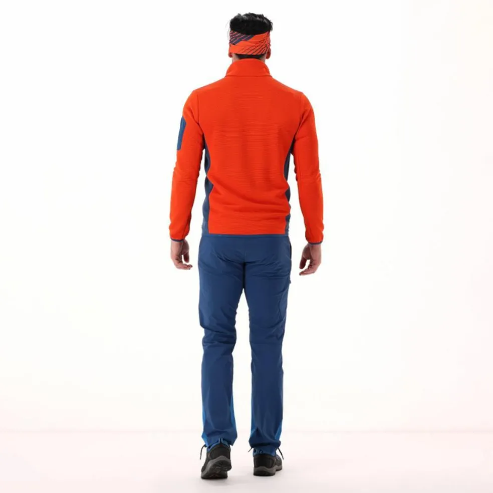 Herren Unlimitech Fleece mit durchgehendem Reißverschluss