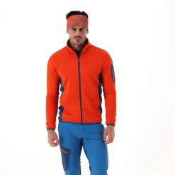 Herren Unlimitech Fleece mit durchgehendem Reißverschluss