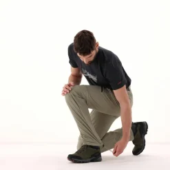 Herren 4-Wege-Stretch-Wanderhose mit Zip-Off-Funktion