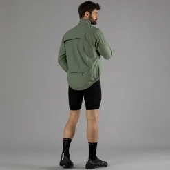 Herren Windschutzjacke mit abnehmbaren Ärmeln