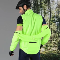 Herren Windschutzjacke mit abnehmbaren Ärmeln