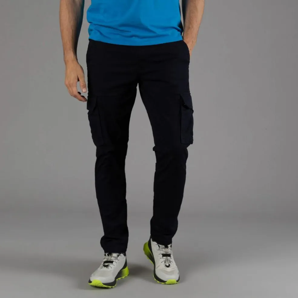 Herren Zip-Off-Stretch-Hose mit großen Seitentaschen