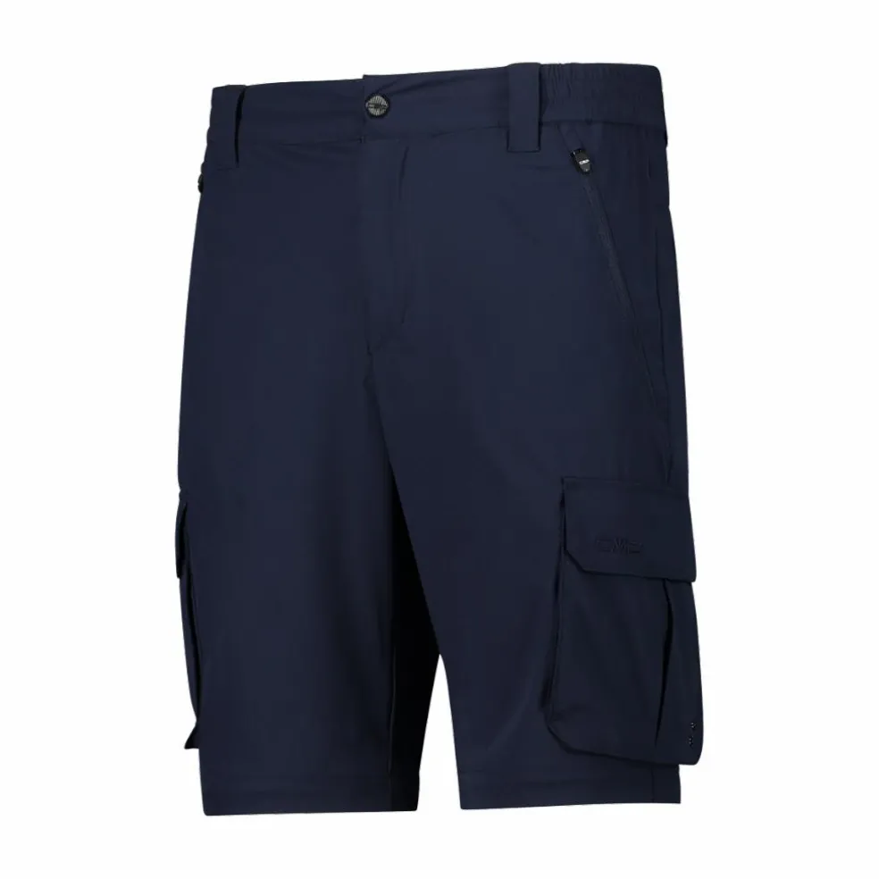 Herren Zip-Off-Stretch-Hose mit großen Seitentaschen