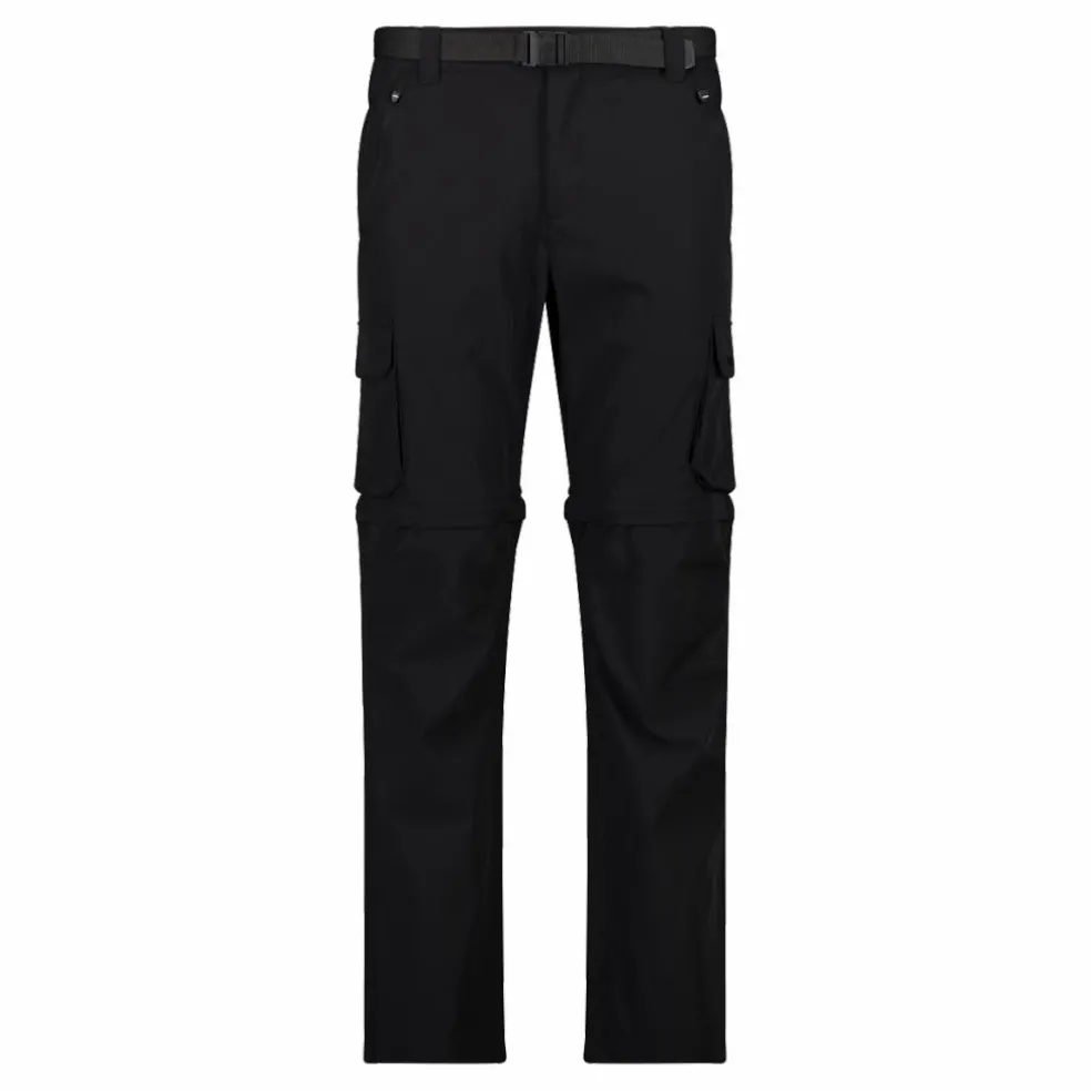 Herren Zip-Off-Stretch-Hose mit großen Seitentaschen
