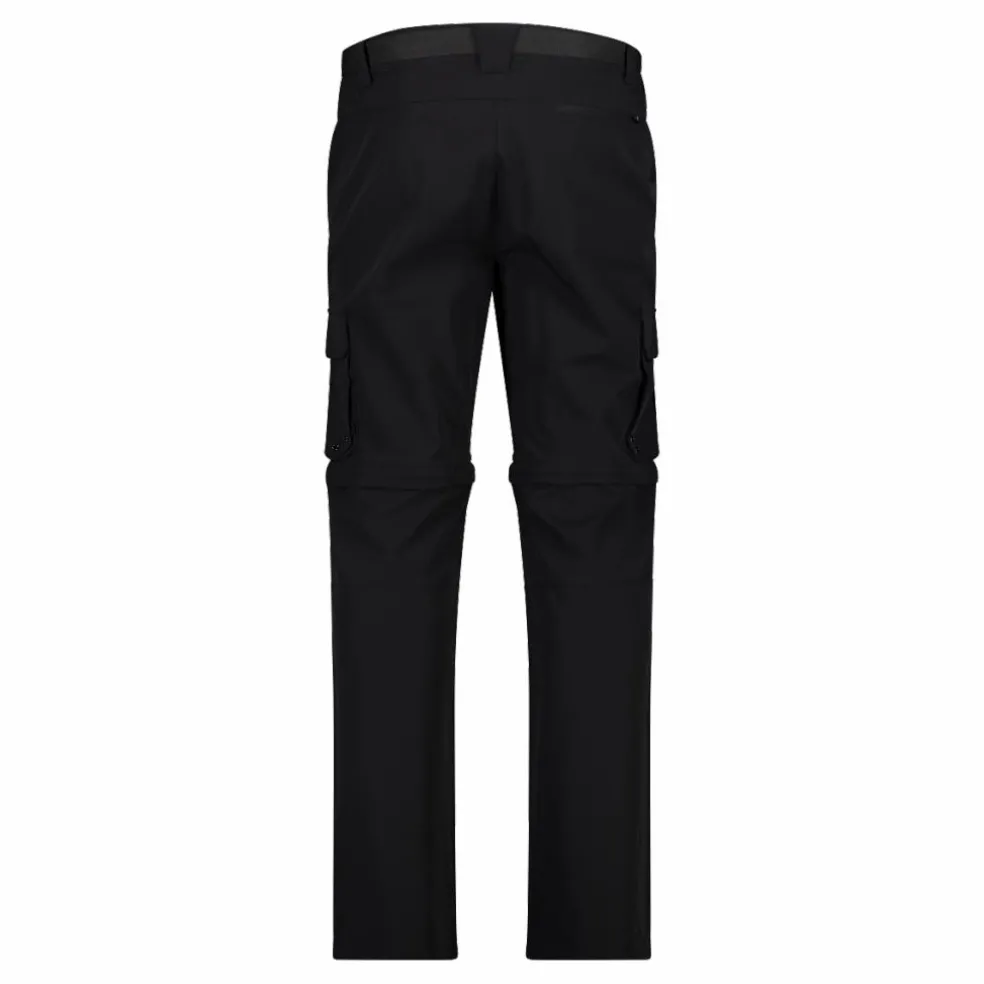 Herren Zip-Off-Stretch-Hose mit großen Seitentaschen