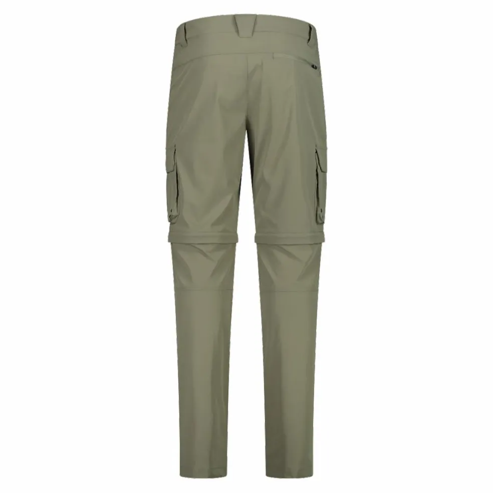 Herren Zip-Off-Stretch-Hose mit großen Seitentaschen