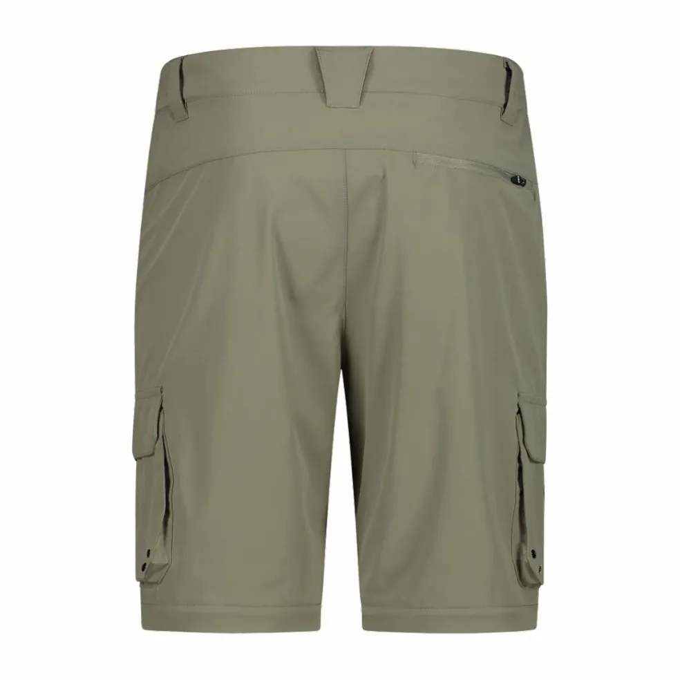 Herren Zip-Off-Stretch-Hose mit großen Seitentaschen