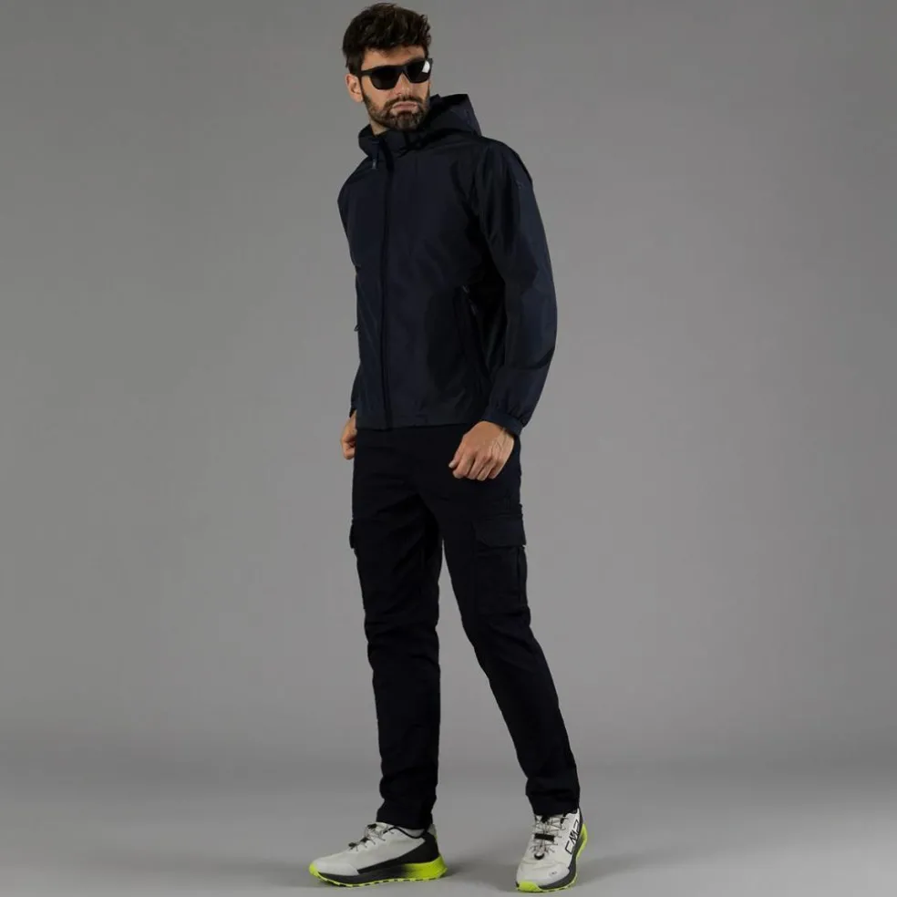 Herren Zip-Off-Stretch-Hose mit großen Seitentaschen