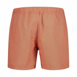 Herren-Badeshorts mit geometrischem Muster