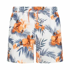 Herren-Boxer-Badeanzug mit tropische Fantasie