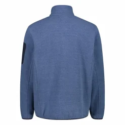 Herren-Fleece Jacquard-Knit-Tech mit Rautenmuster