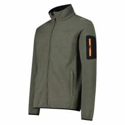 Herren-Fleece Jacquard-Knit-Tech mit Rautenmuster