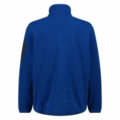 Herren-Fleece Jacquard-Knit-Tech mit Rautenmuster