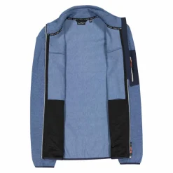 Herren-Fleece Jacquard-Knit-Tech mit Rautenmuster