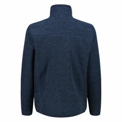 Herren-Fleecejacke aus Knit Tech Melange