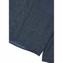 Herren-Fleecejacke aus Knit Tech Melange