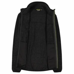 Herren-Fleecejacke aus Knit Tech Melange