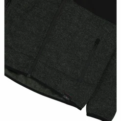 Herren-Fleecejacke aus Knit Tech Melange