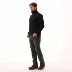 Herren-Fleecejacke aus Knit Tech Melange