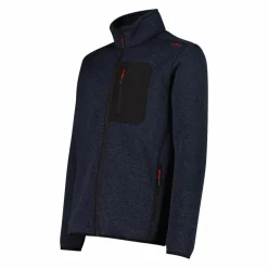 Herren-Fleecejacke mit Reißverschluss aus Knit Tech