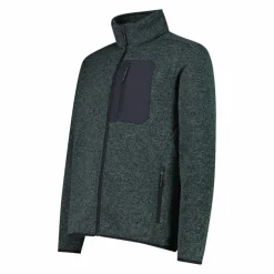 Herren-Fleecejacke mit Reißverschluss aus Knit Tech