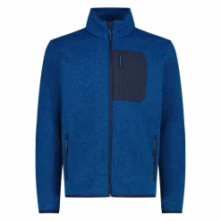 Herren-Fleecejacke mit Reißverschluss aus Knit Tech