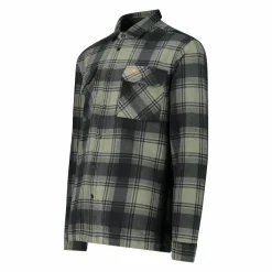 Herren-Fleece-Langarmshirt