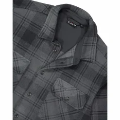 Herren-Fleece-Langarmshirt