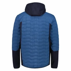 Herren-Hybridjacke Unlimitech wattiert mit PrimaLoft® Black ThermoPlume mit Kapuze