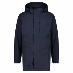 Herrenjacke mit abnehmbarer Kapuze