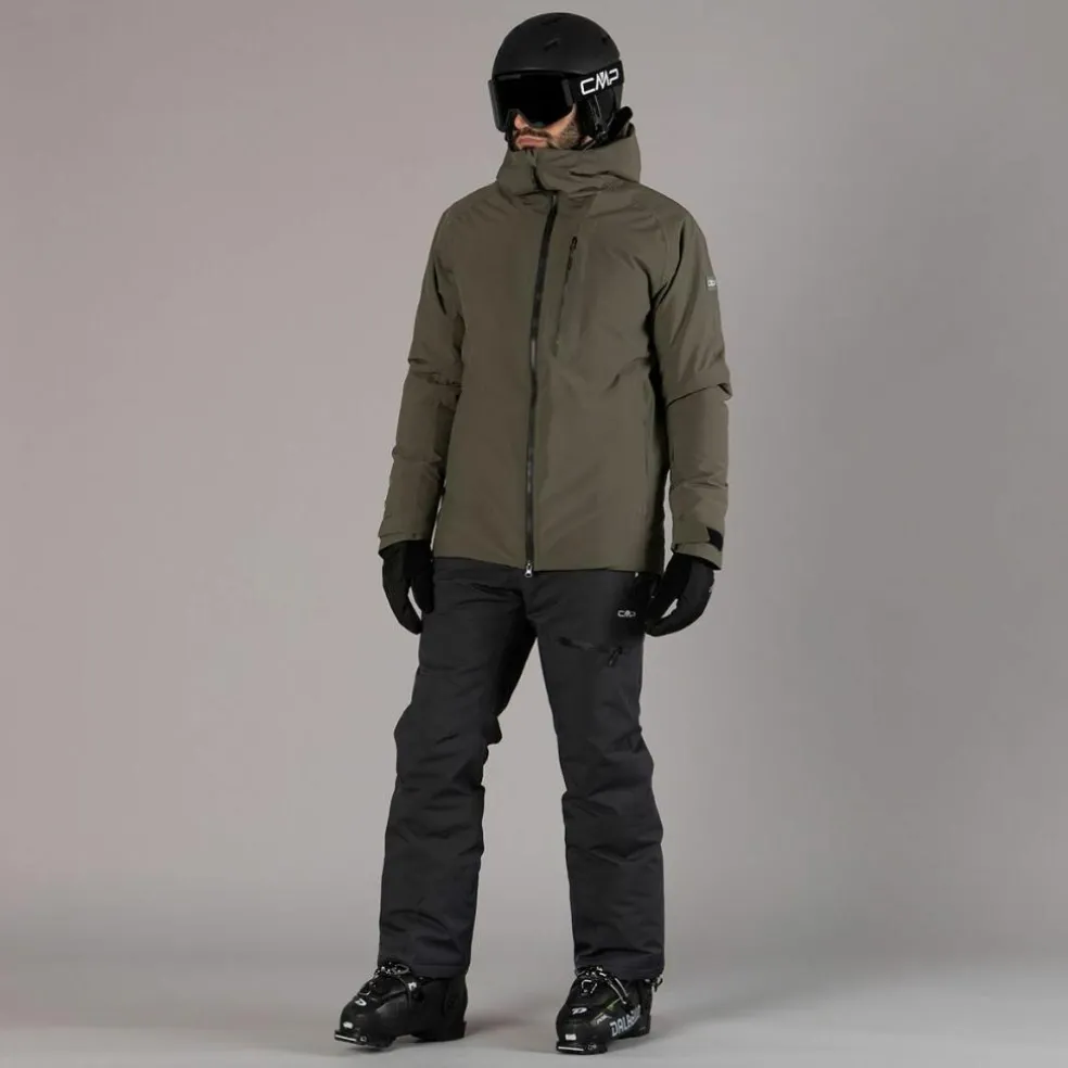 Herrenjacke mit lockerer Passform aus Mechanical Stretch für Ski und Snowboard
