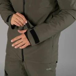 Herrenjacke mit lockerer Passform aus Mechanical Stretch für Ski und Snowboard