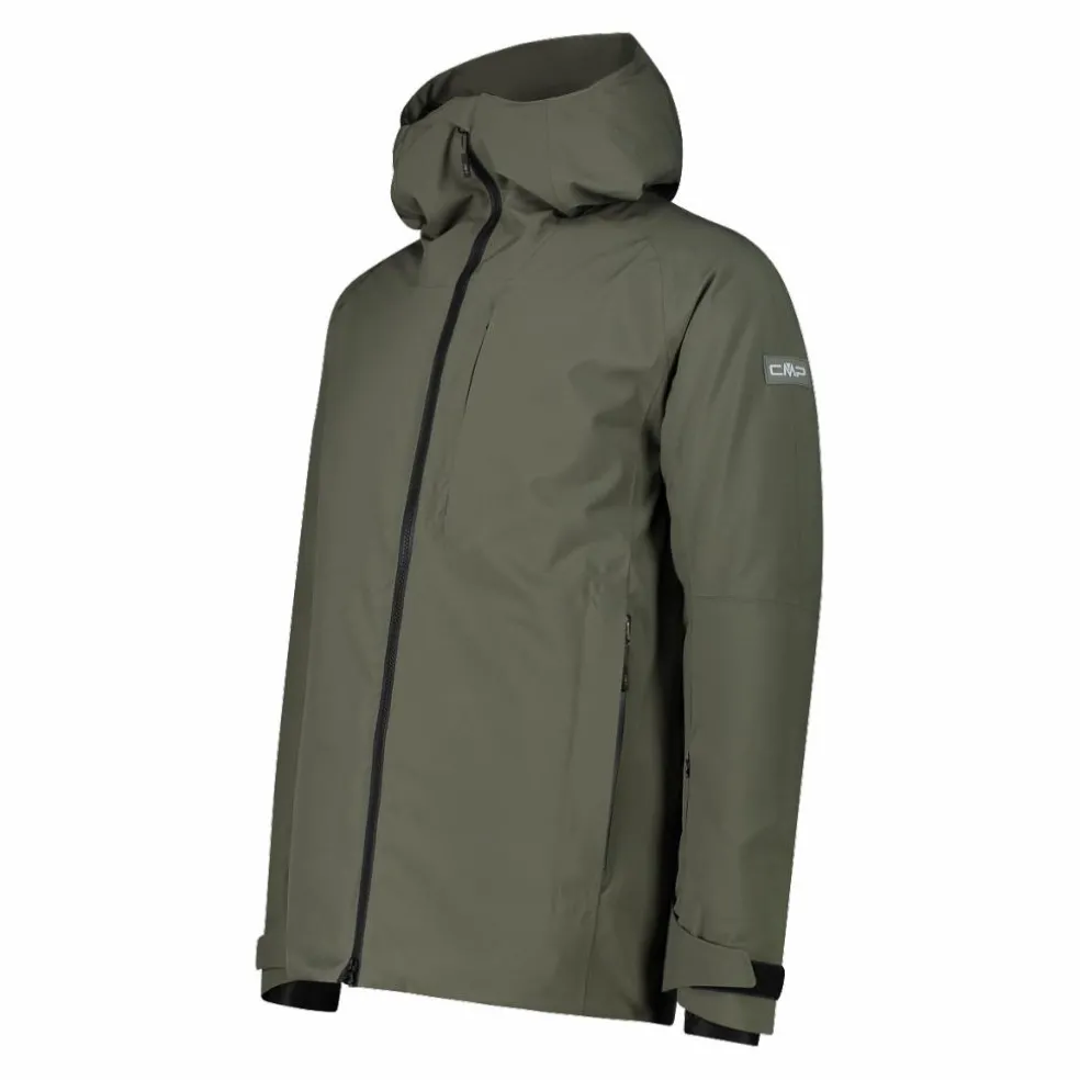 Herrenjacke mit lockerer Passform aus Mechanical Stretch für Ski und Snowboard