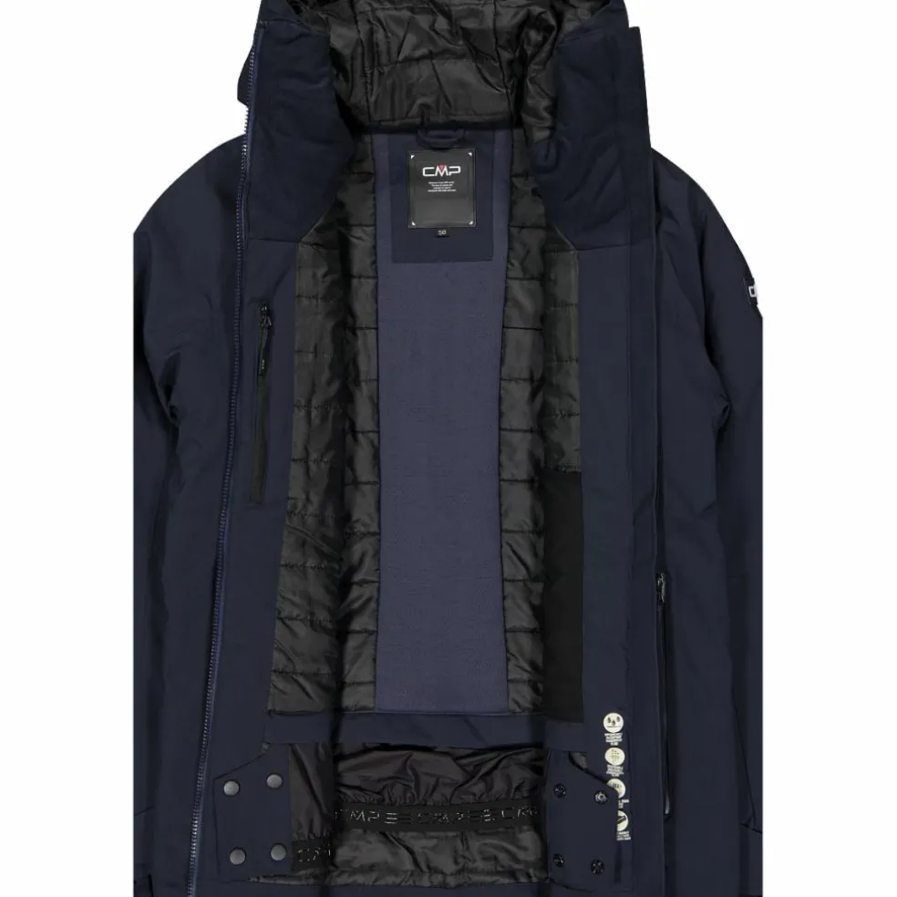 Herrenjacke mit lockerer Passform aus Mechanical Stretch für Ski und Snowboard