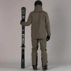 Herrenjacke mit lockerer Passform aus Mechanical Stretch für Ski und Snowboard