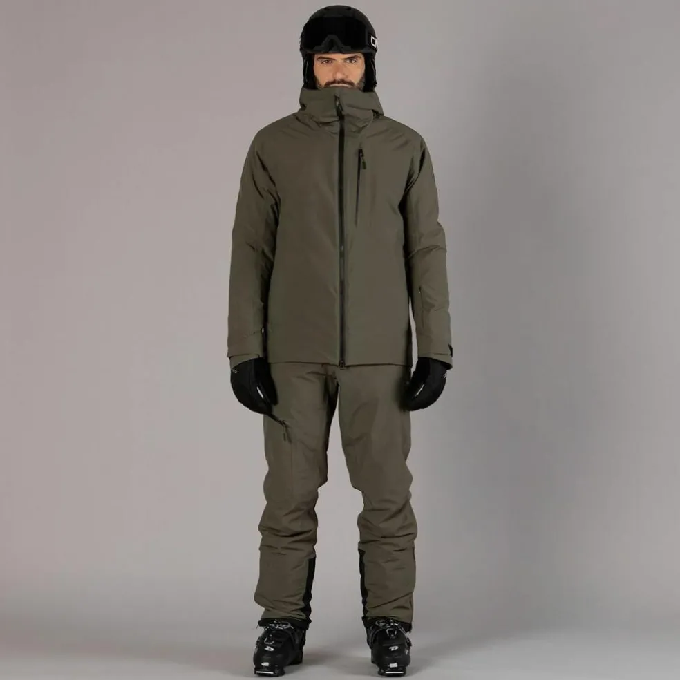 Herrenjacke mit lockerer Passform aus Mechanical Stretch für Ski und Snowboard