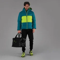 Herren-Jogginghose aus Stretch-Gewebe mit Bündchen