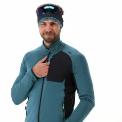 Herren-Merino-Fleecejacke Unlimitech mit Reißverschluss