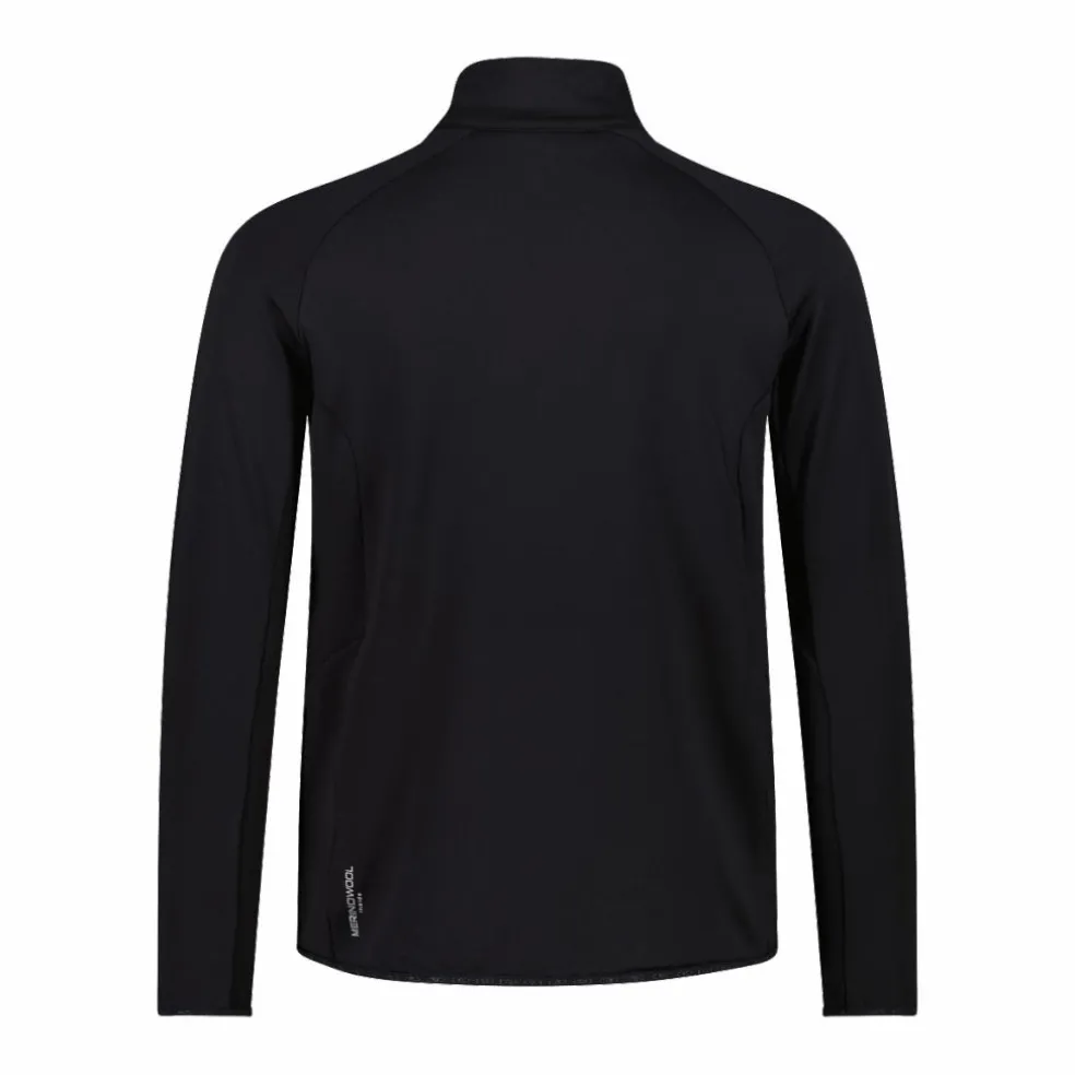 Herren-Merino-Fleecejacke Unlimitech mit Reißverschluss