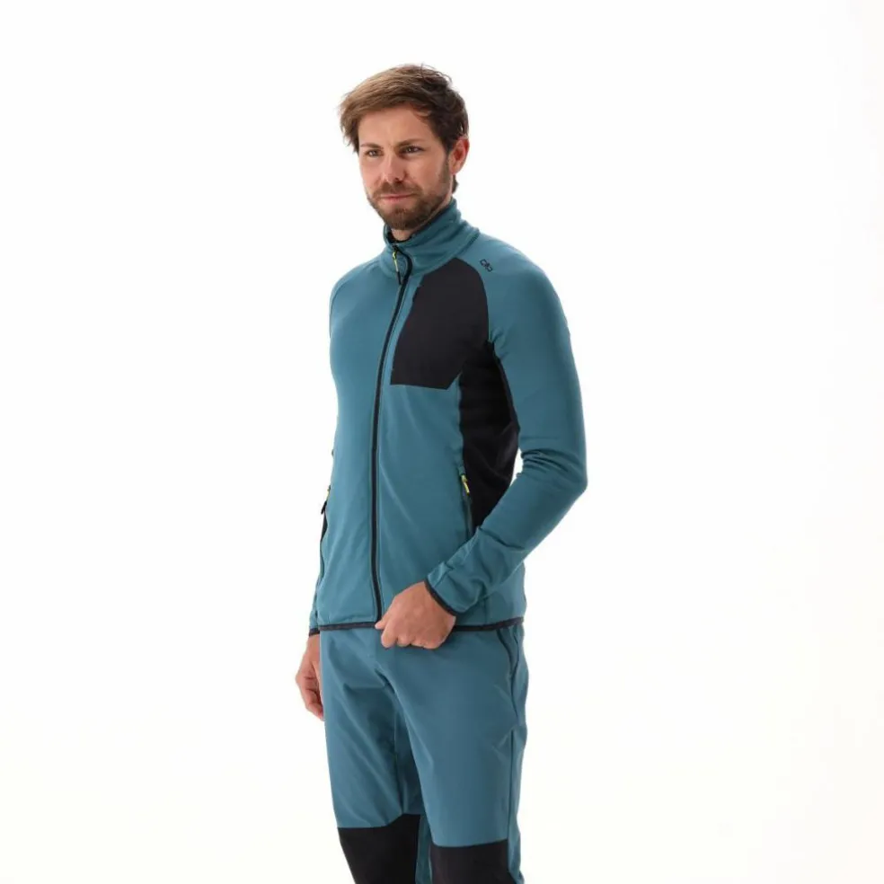 Herren-Merino-Fleecejacke Unlimitech mit Reißverschluss