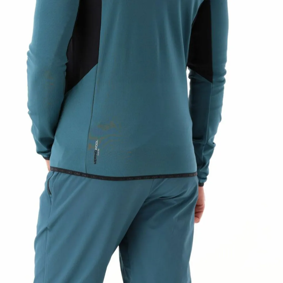 Herren-Merino-Fleecejacke Unlimitech mit Reißverschluss