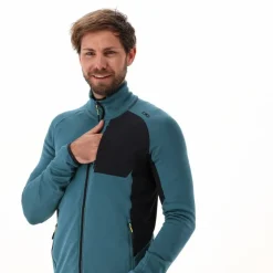 Herren-Merino-Fleecejacke Unlimitech mit Reißverschluss