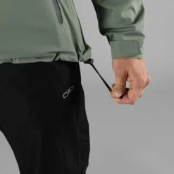 Herren-Regenjacke mit abnehmbarer Kapuze