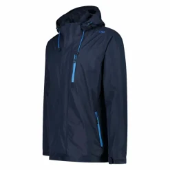 Herren-Regenjacke mit abnehmbarer Kapuze