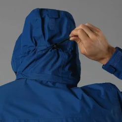 Herren-Regenjacke mit abnehmbarer Kapuze