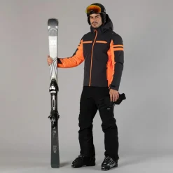 Herren-Skihose mit Trägern aus Softshell